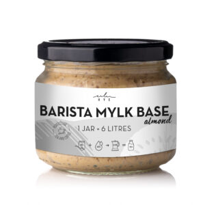 Barista Mylk Base in Almond Jar