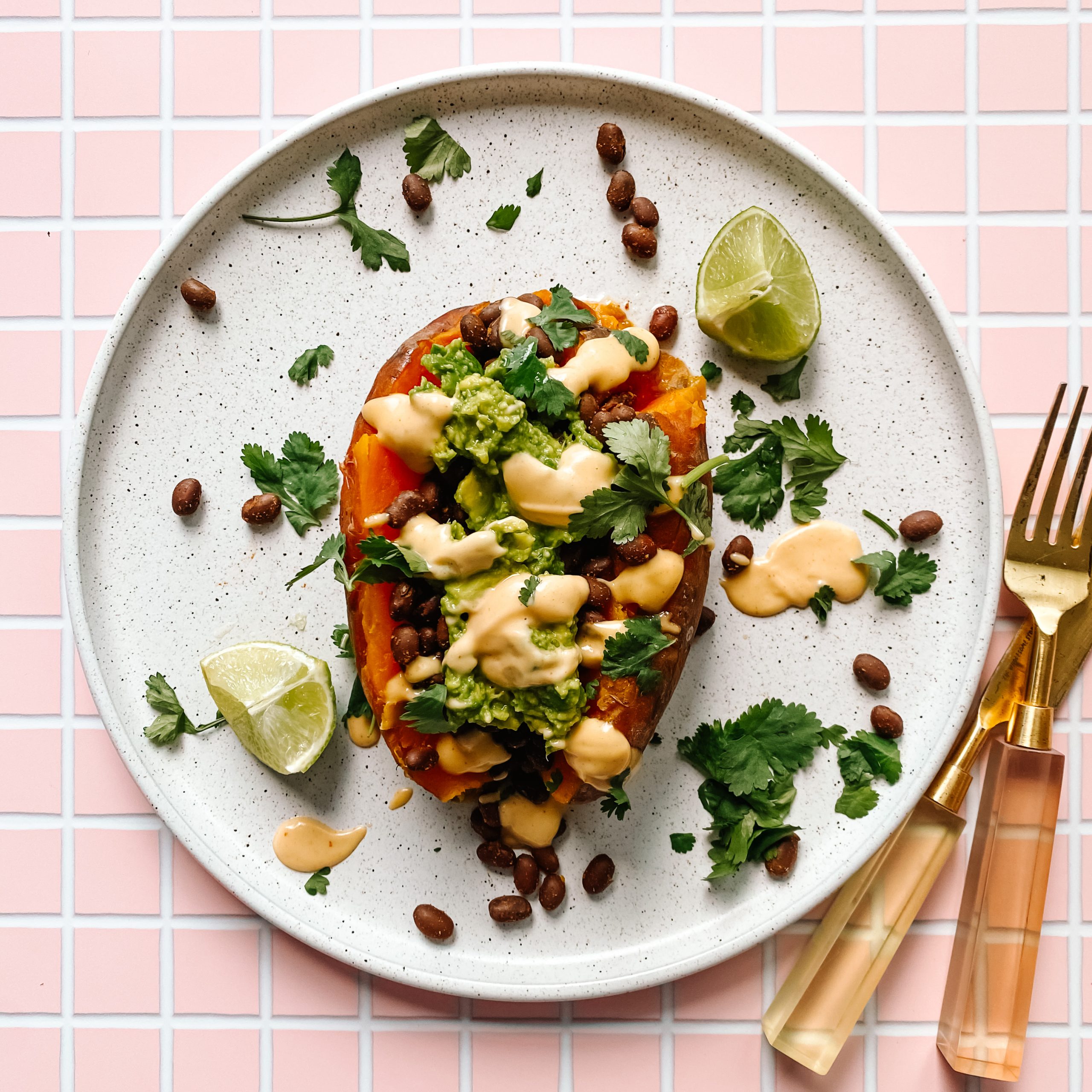 Mexican Style Jacket Potato with DIY Chipotle Aioli