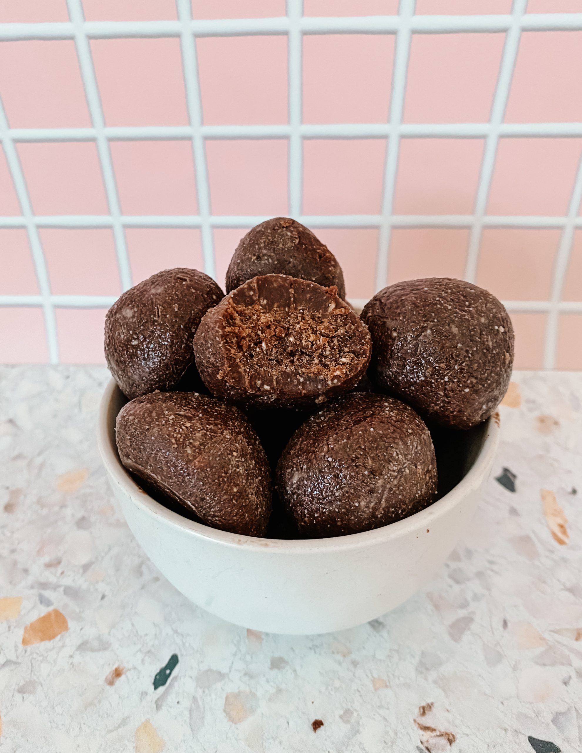 No Bake Keto Choc Mint Bliss Balls