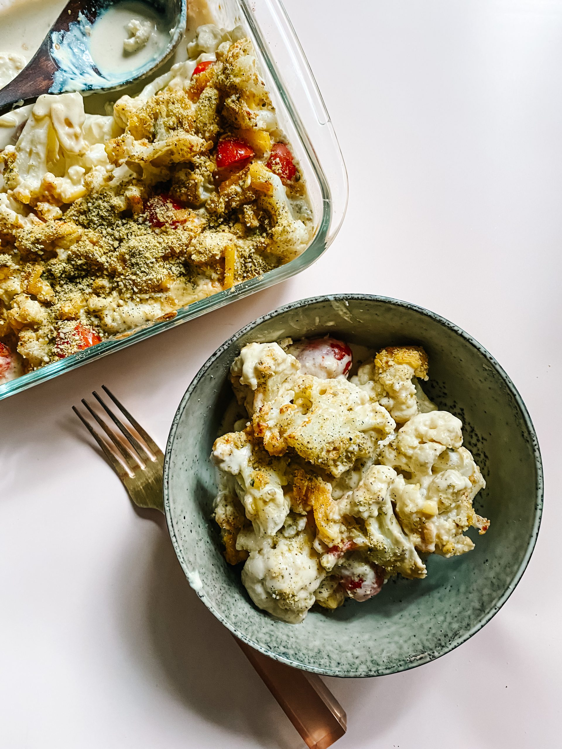 Creamy Vegan Cauliflower Bake